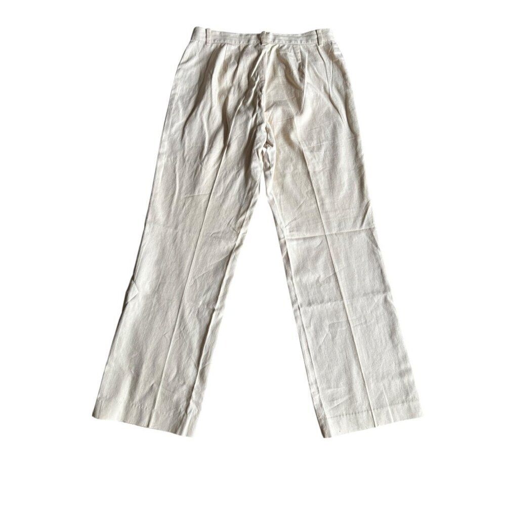 Lauren Ralph Lauren Women's Beige Casual Pants - Picture 2 of 7